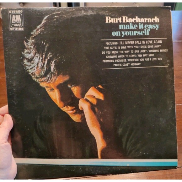Lot Of 3 Burt Bacharach LP Vinyl Record Albums: Reach Out, Self titled, Make It - Picture 6 of 7